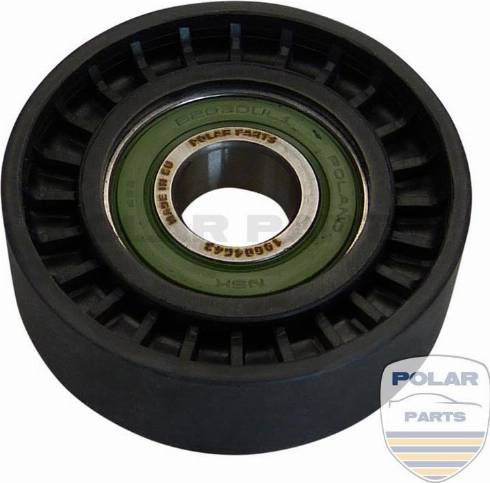 PolarParts 10004643 - Pulley, v-ribbed belt autospares.lv