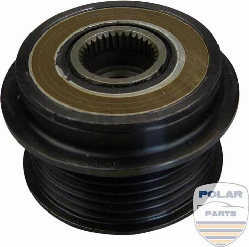 PolarParts 10004639 - Pulley, alternator, freewheel clutch autospares.lv