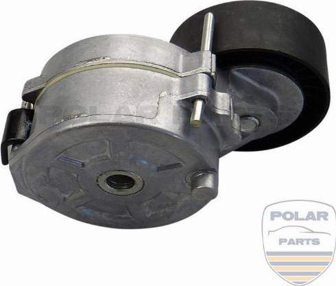 PolarParts 10004106 - Belt Tensioner, v-ribbed belt autospares.lv