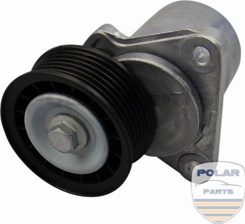 PolarParts 10004107 - Belt Tensioner, v-ribbed belt autospares.lv