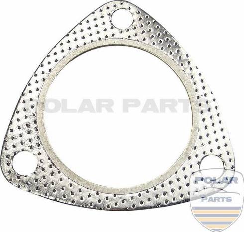 PolarParts 10004344 - Gasket, exhaust pipe autospares.lv