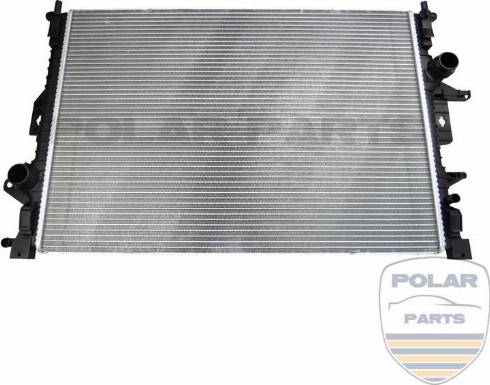 PolarParts 10004205 - Radiator, engine cooling autospares.lv