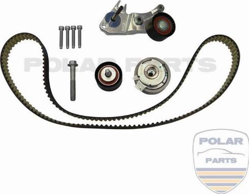 PolarParts 10004733 - Timing Belt Set autospares.lv