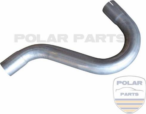 PolarParts 10005632 - Exhaust Pipe autospares.lv