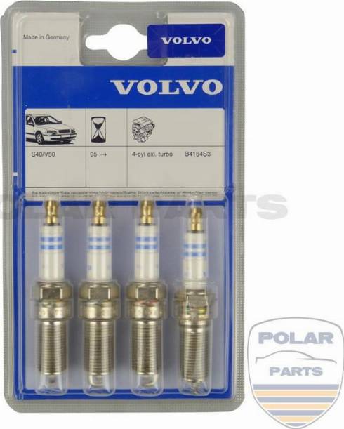 PolarParts 10000459 - Spark Plug autospares.lv