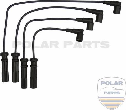 PolarParts 10000461 - Ignition Cable Kit autospares.lv