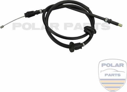 PolarParts 10000698 - Cable, parking brake autospares.lv