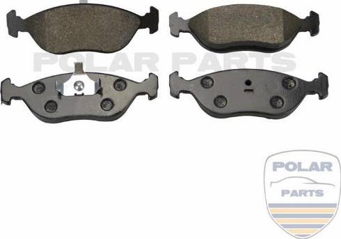 PolarParts 20000089 - Brake Set, disc brakes autospares.lv