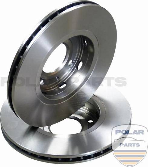 PolarParts 10000689 - Brake Disc autospares.lv