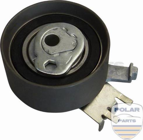 PolarParts 10000072 - Tensioner Pulley, timing belt autospares.lv