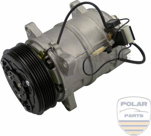 PolarParts 10000885 - Compressor, air conditioning autospares.lv