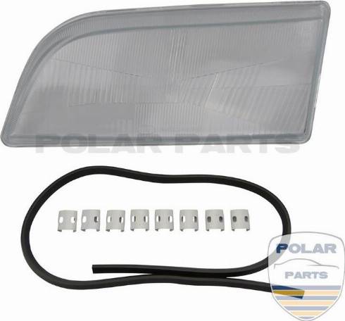 PolarParts 10000385 - Diffusing Lens, headlight autospares.lv
