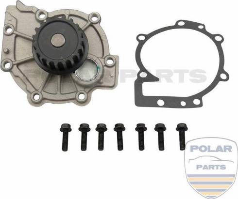 PolarParts 10000742 - Water Pump autospares.lv