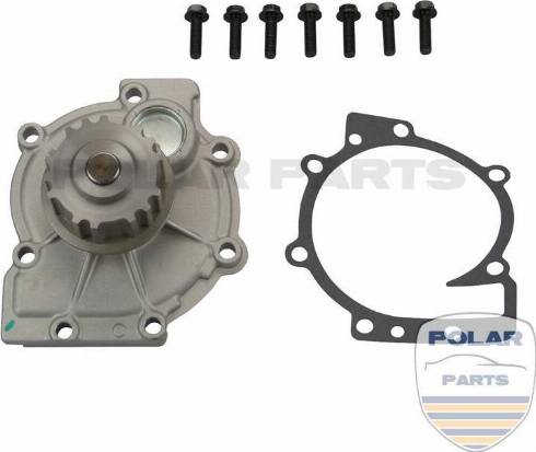 PolarParts 20000980 - Water Pump & Timing Belt Set autospares.lv