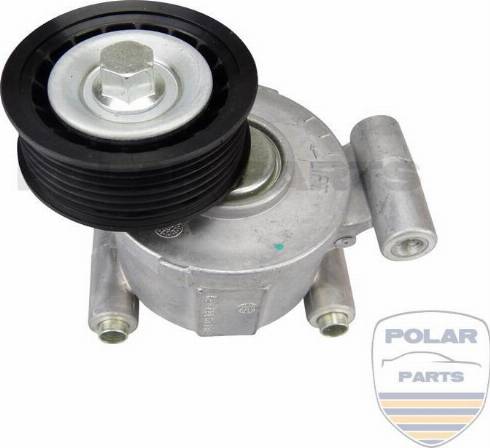 PolarParts 10001990 - Belt Tensioner, v-ribbed belt autospares.lv