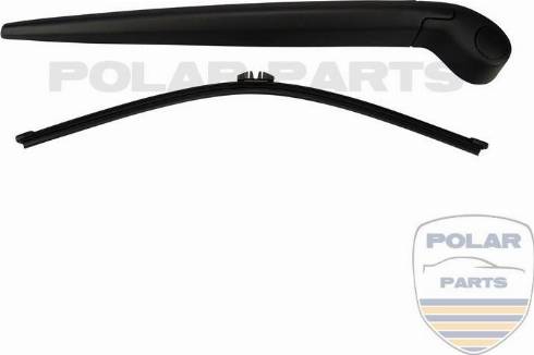 PolarParts 10001930 - Wiper Arm, window cleaning autospares.lv