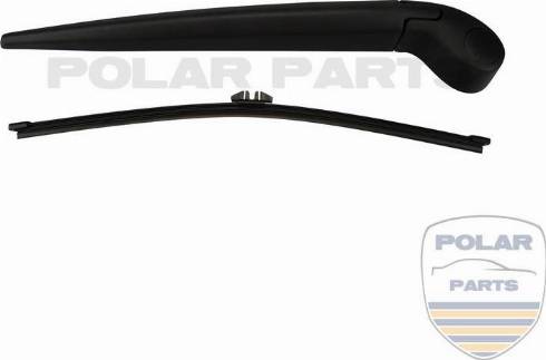 PolarParts 10001927 - Wiper Arm, window cleaning autospares.lv