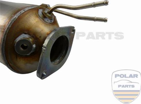 PolarParts 20000288 - Soot / Particulate Filter, exhaust system autospares.lv