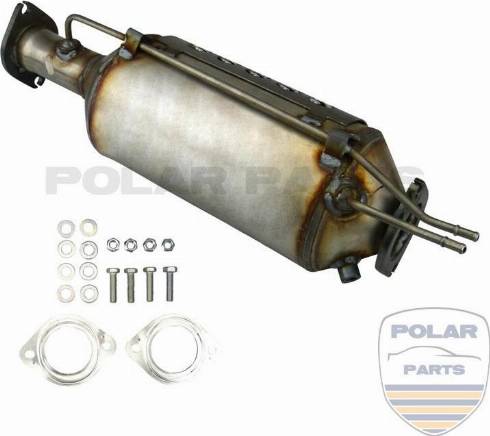 PolarParts 10001462 - Soot / Particulate Filter, exhaust system autospares.lv