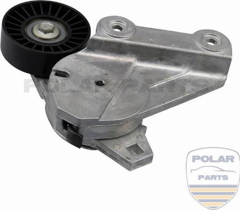 PolarParts 10001552 - Belt Tensioner, v-ribbed belt autospares.lv