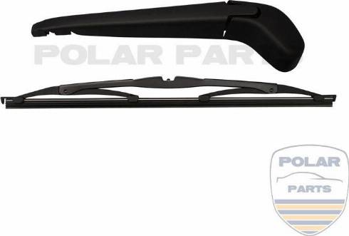 PolarParts 10001504 - Wiper Arm, window cleaning autospares.lv