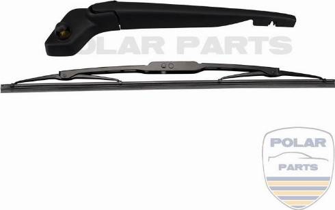 PolarParts 10001505 - Wiper Arm, window cleaning autospares.lv