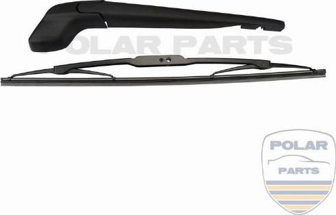 PolarParts 10001503 - Wiper Arm, window cleaning autospares.lv