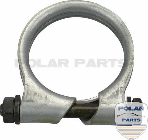 PolarParts 10001130 - Pipe Connector, exhaust system autospares.lv