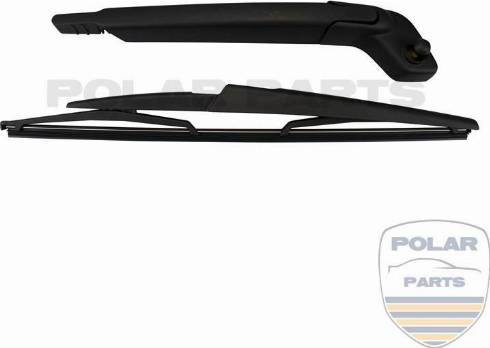 PolarParts 10001811 - Wiper Arm, window cleaning autospares.lv
