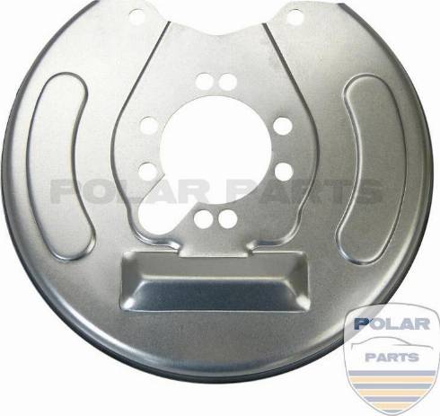 PolarParts 10003947 - Splash Panel, guard, brake disc autospares.lv