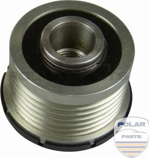 PolarParts 10003461 - Pulley, alternator, freewheel clutch autospares.lv