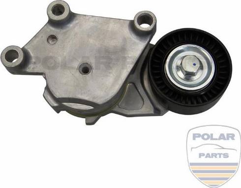 PolarParts 10003568 - Belt Tensioner, v-ribbed belt autospares.lv