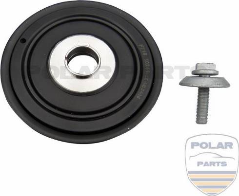 PolarParts 10003589 - Belt Pulley, crankshaft autospares.lv