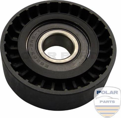 PolarParts 10003570 - Pulley, v-ribbed belt autospares.lv