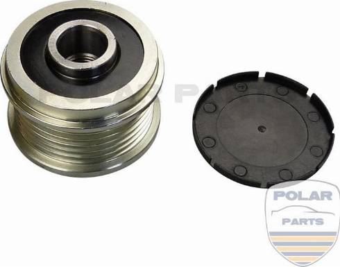 PolarParts 10003871 - Pulley, alternator, freewheel clutch autospares.lv