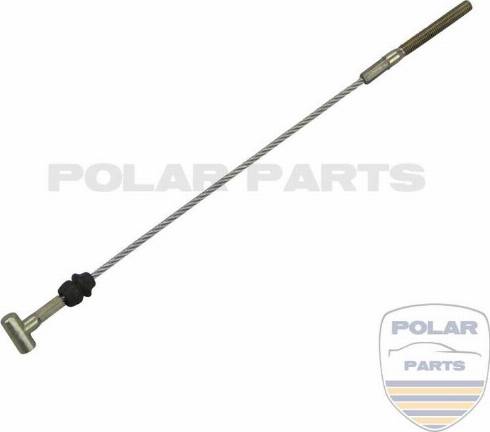 PolarParts 10003293 - Cable, parking brake autospares.lv