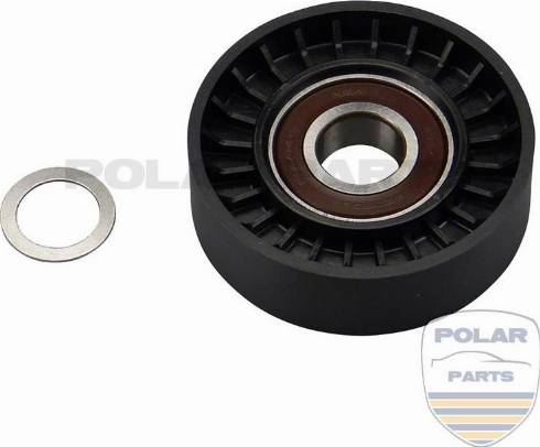 PolarParts 10003754 - Pulley, v-ribbed belt autospares.lv