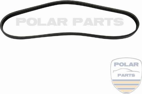 PolarParts 10003757 - V-Ribbed Belt autospares.lv