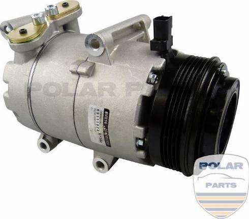 PolarParts 10003784 - Compressor, air conditioning autospares.lv