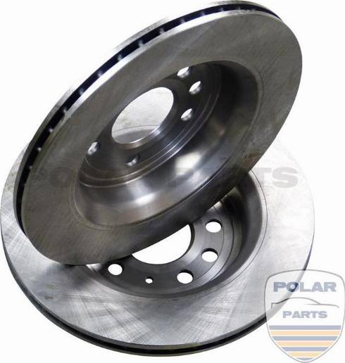 PolarParts 10002563 - Brake Disc autospares.lv