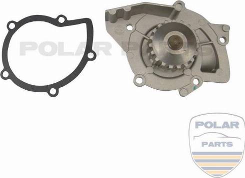 PolarParts 10002200 - Water Pump autospares.lv