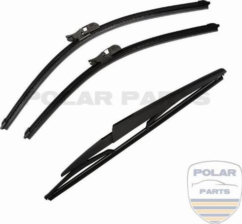 PolarParts 20000967 - Wiper Blade autospares.lv