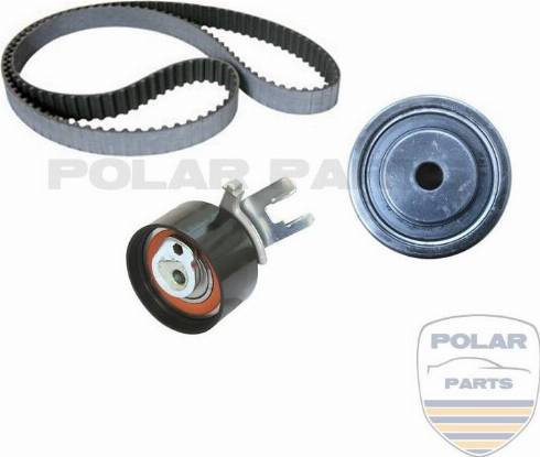 PolarParts 20000033 - Timing Belt Set autospares.lv