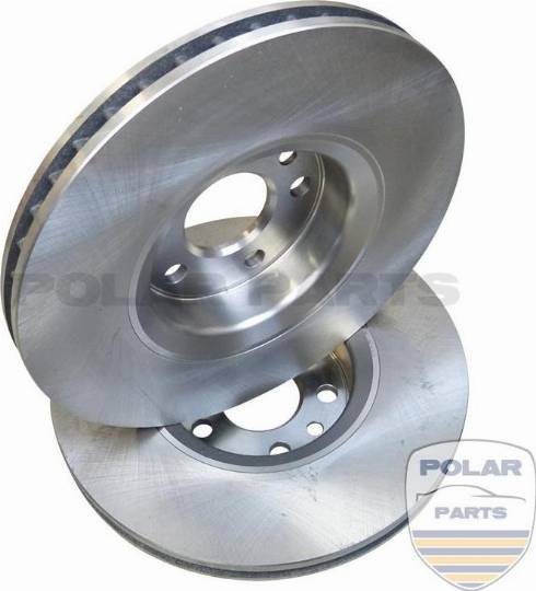 PolarParts 20000135 - Brake Disc autospares.lv