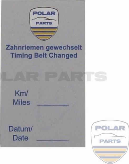 PolarParts 20000899 - Water Pump & Timing Belt Set autospares.lv