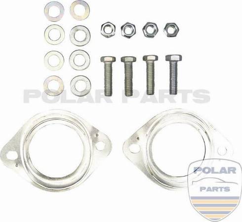 PolarParts 20000288 - Soot / Particulate Filter, exhaust system autospares.lv