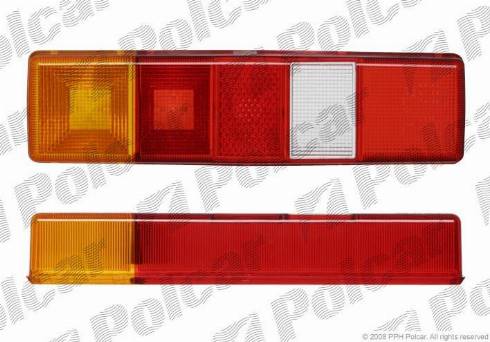 Polcar 99LT058E - Lens, combination rearlight autospares.lv