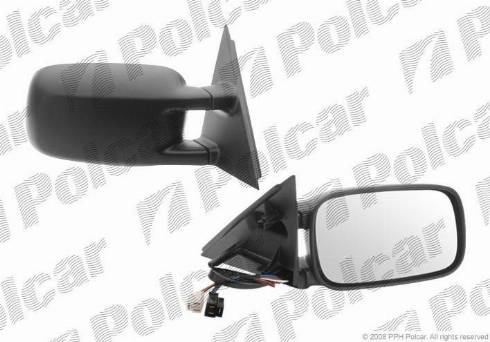 Polcar 9546523M - Outside Mirror autospares.lv