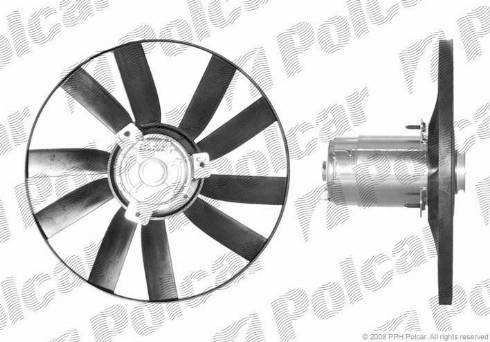 Polcar 954623U1 - Fan, radiator autospares.lv