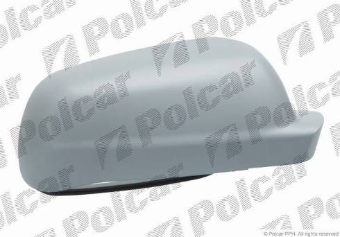Polcar 9541551PE - Mirror Glass, outside mirror autospares.lv